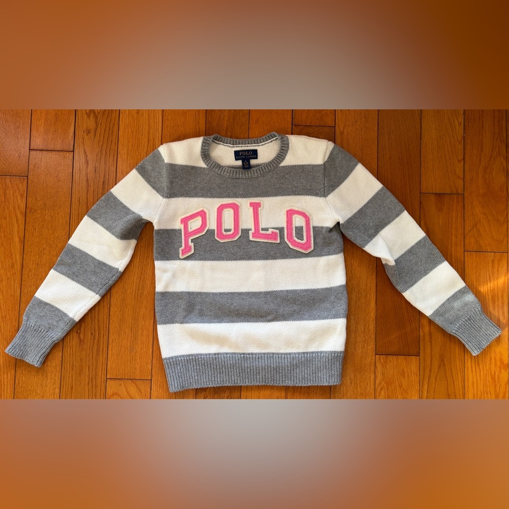 Polo Ralph Lauren bundle sweater, cardigan, denim shorts